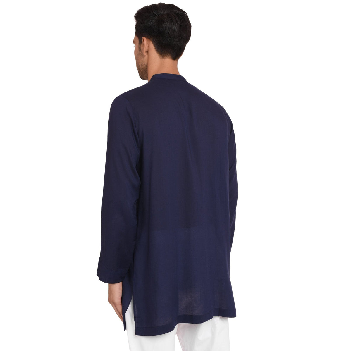 White Mandarin Shirt main image 1