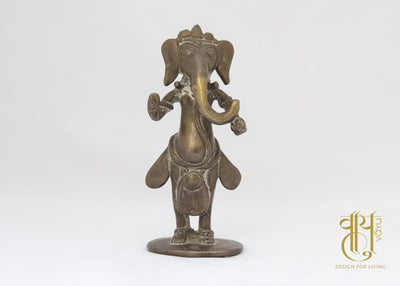 Standing Sculpture Of Lord Ganesha Object Vayu 